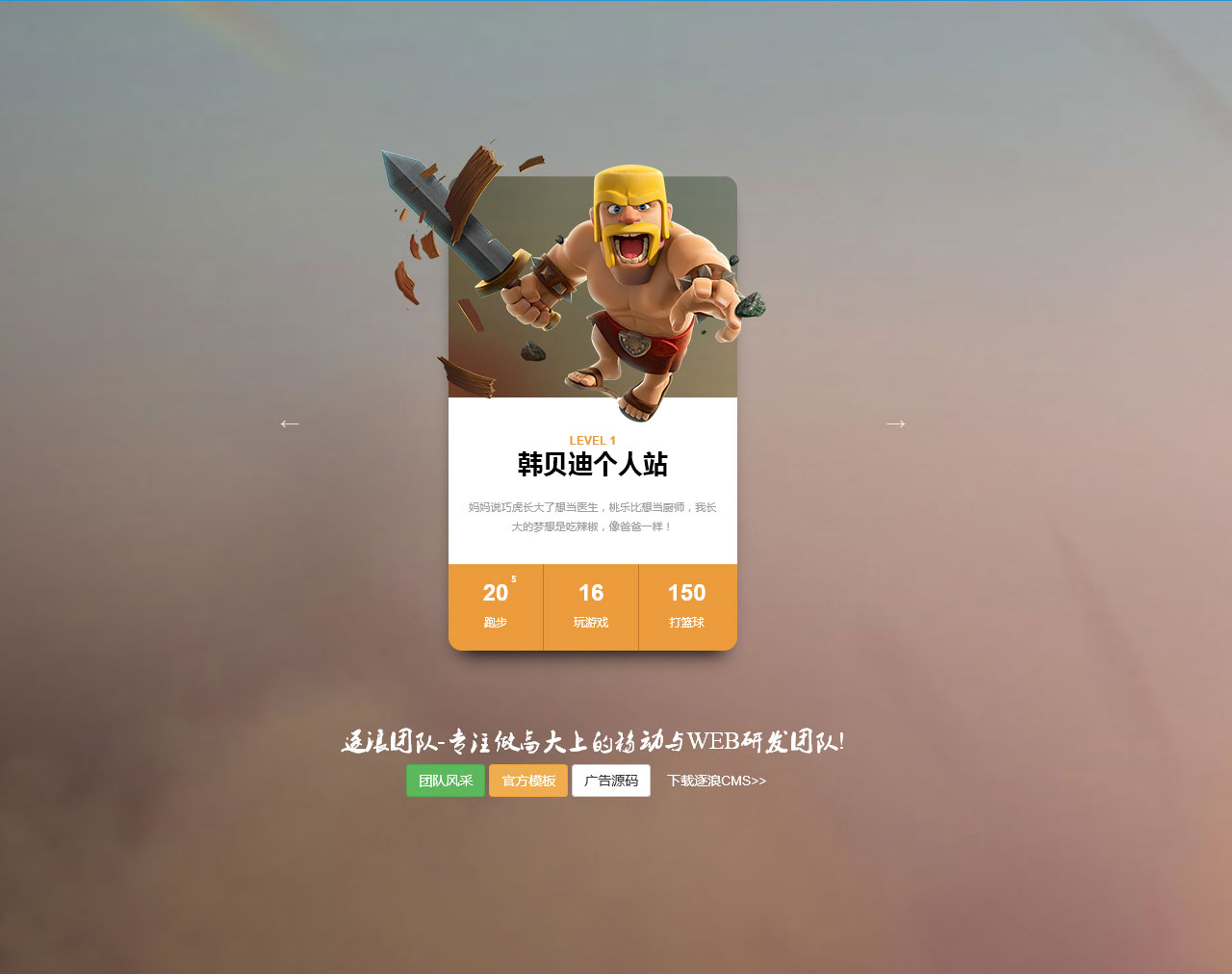 韩迪个人主页